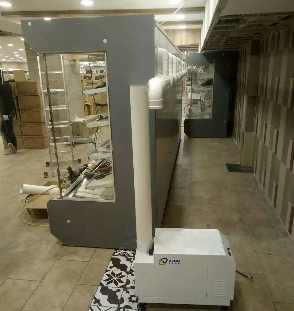 風幕柜噴霧加濕器