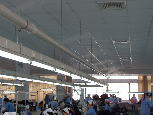 制衣廠用加濕器