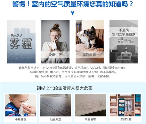 全新風管道除濕機