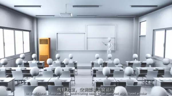 學(xué)校新風(fēng)除濕機(jī)