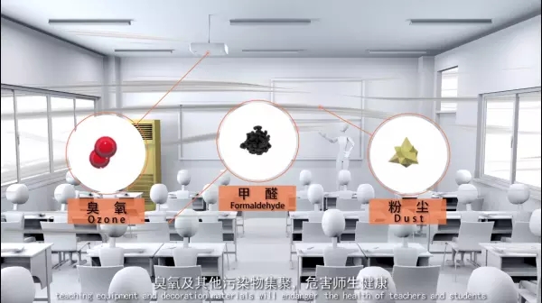 學(xué)校新風(fēng)除濕機(jī)