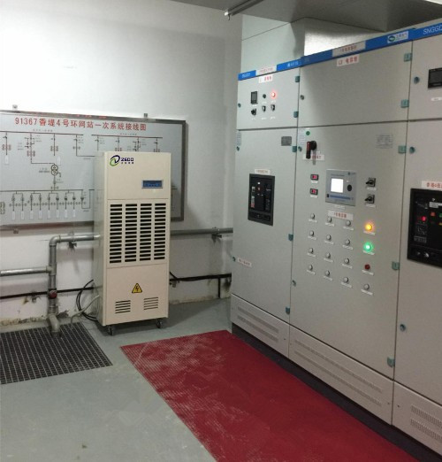 地下設備房除濕機