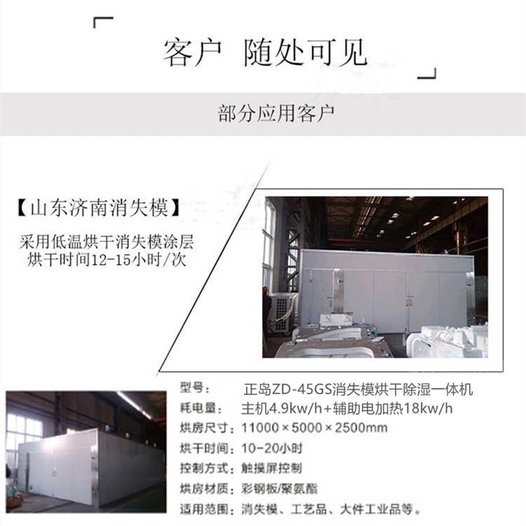 消失模烘房干濕分離機