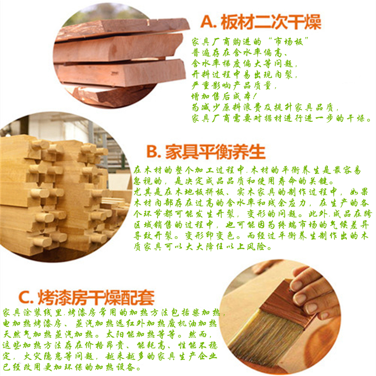 家具木材干燥機