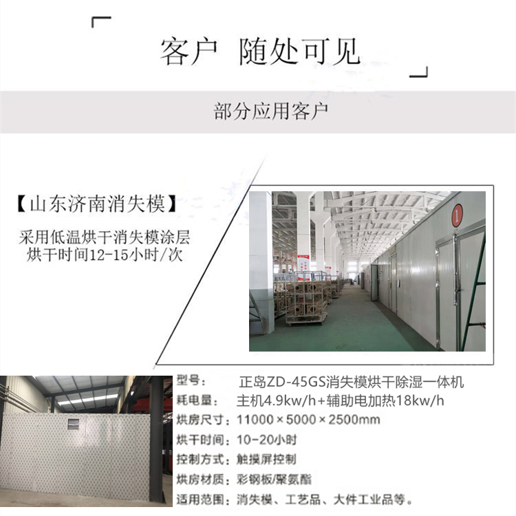 消失模烘干除濕機