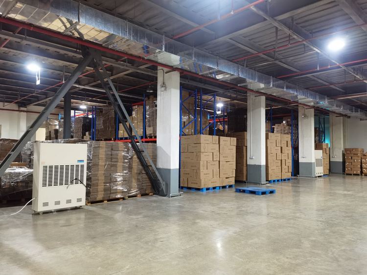 汽配廠倉(cāng)庫(kù)除濕機(jī)