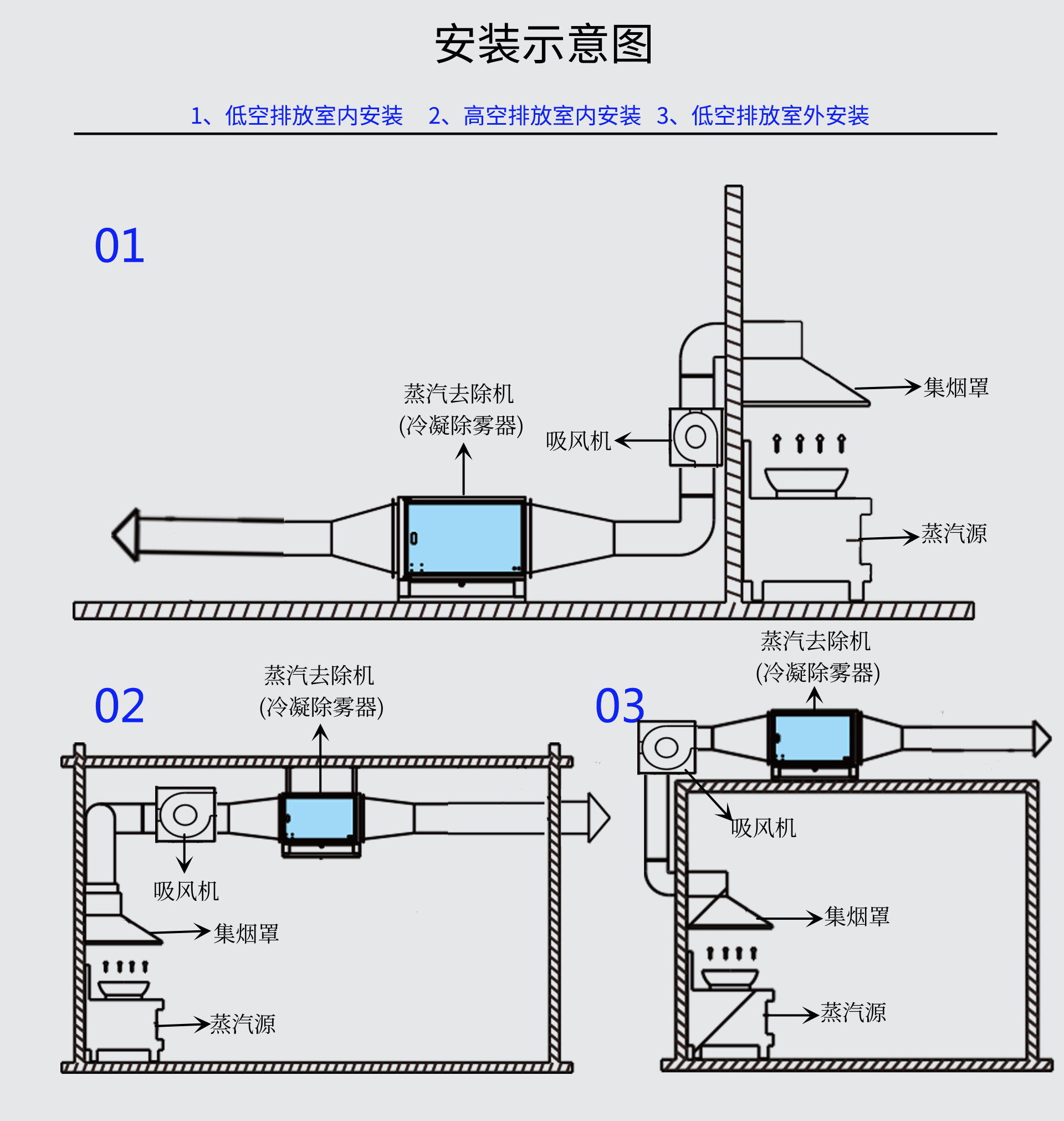 蒸汽去除機